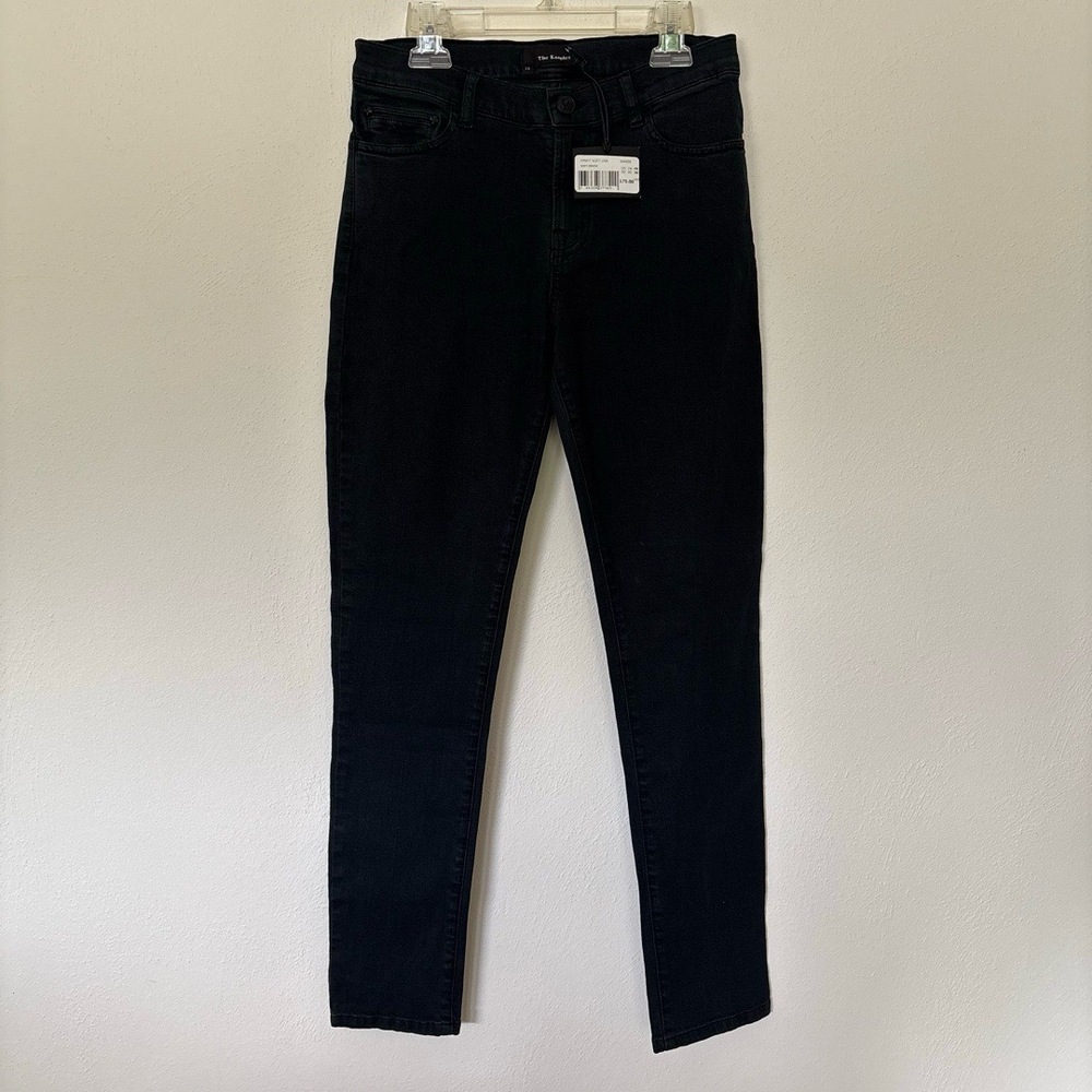 NWT The Kooples Pants Womens Size 28 Black Skinny Jeans High Waist 5 Pocket Chic